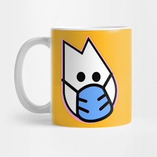 The masked cat Mug